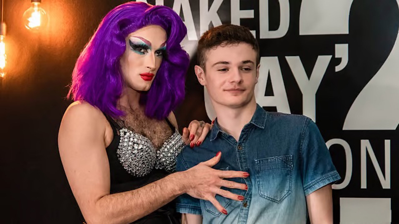 Backdrop for Naked Gay Traction