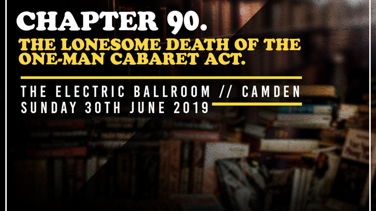 Backdrop for PROGRESS Chapter 90: The Lonesome Death Of The One-Man Cabaret Act