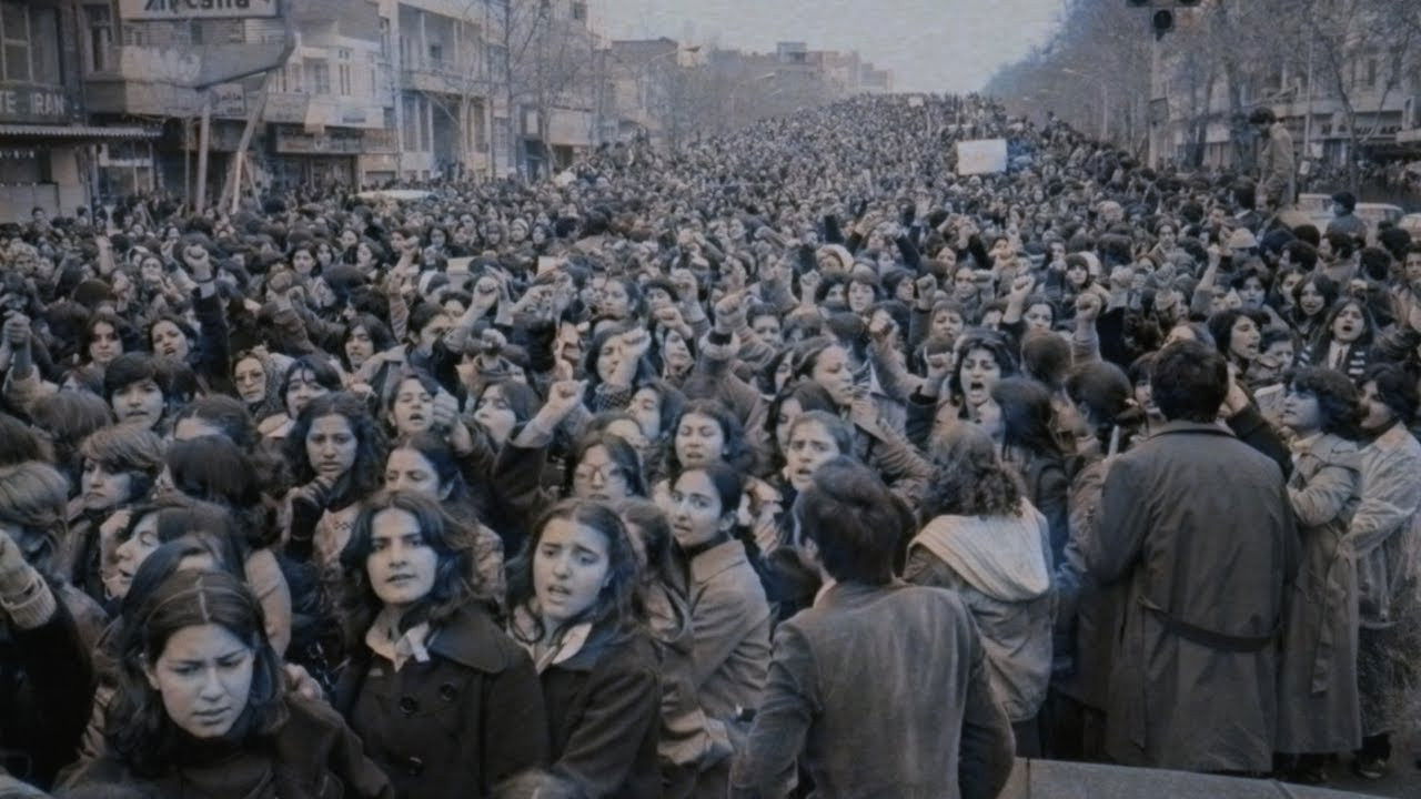 Backdrop for Beyond Borders: Arab Feminists Talk About Their Lives... East and West