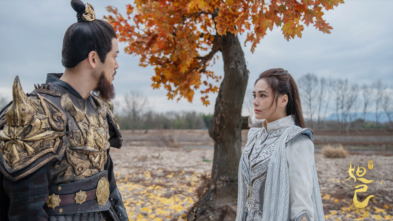 Backdrop for The Queen