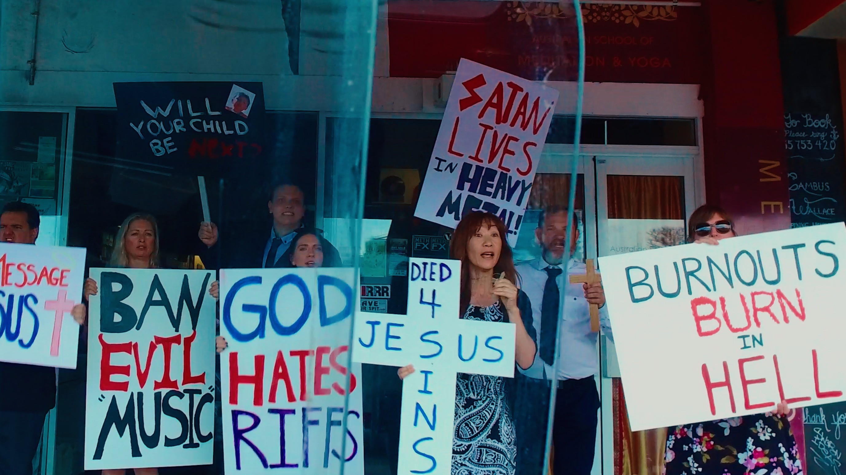 Backdrop for Lucifer's Satanic Daughter