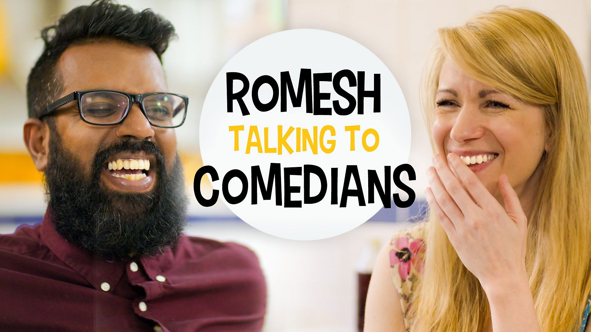 Backdrop for Romesh: Talking to Comedians