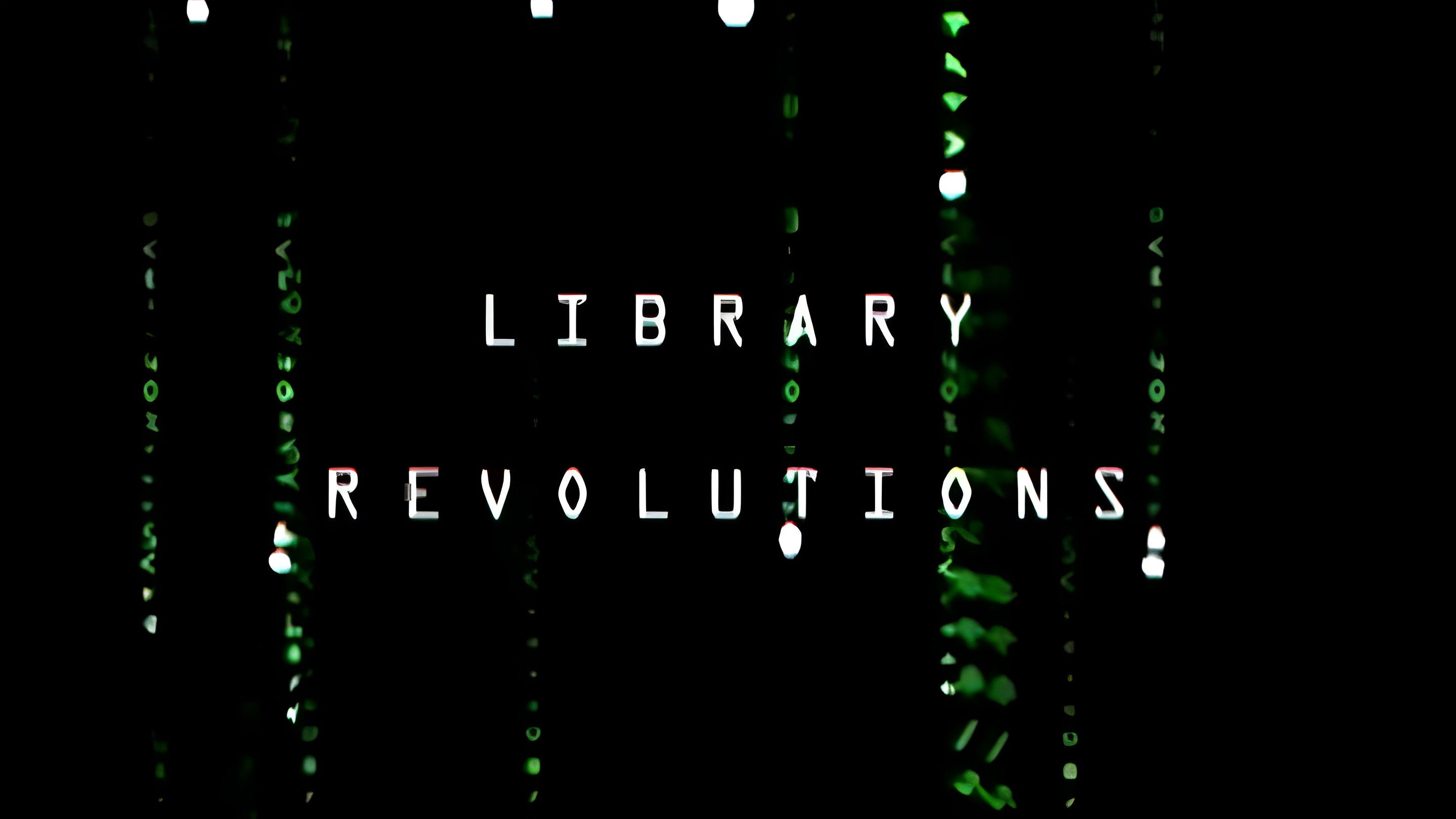 Backdrop for Library Revolutions