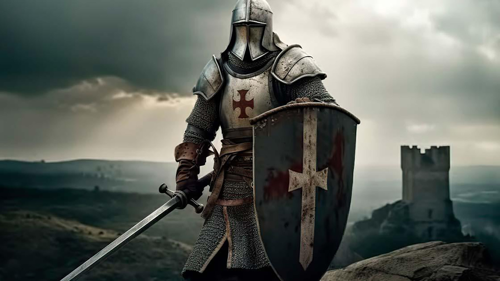 Backdrop for Pirate Treasure of the Knights Templar