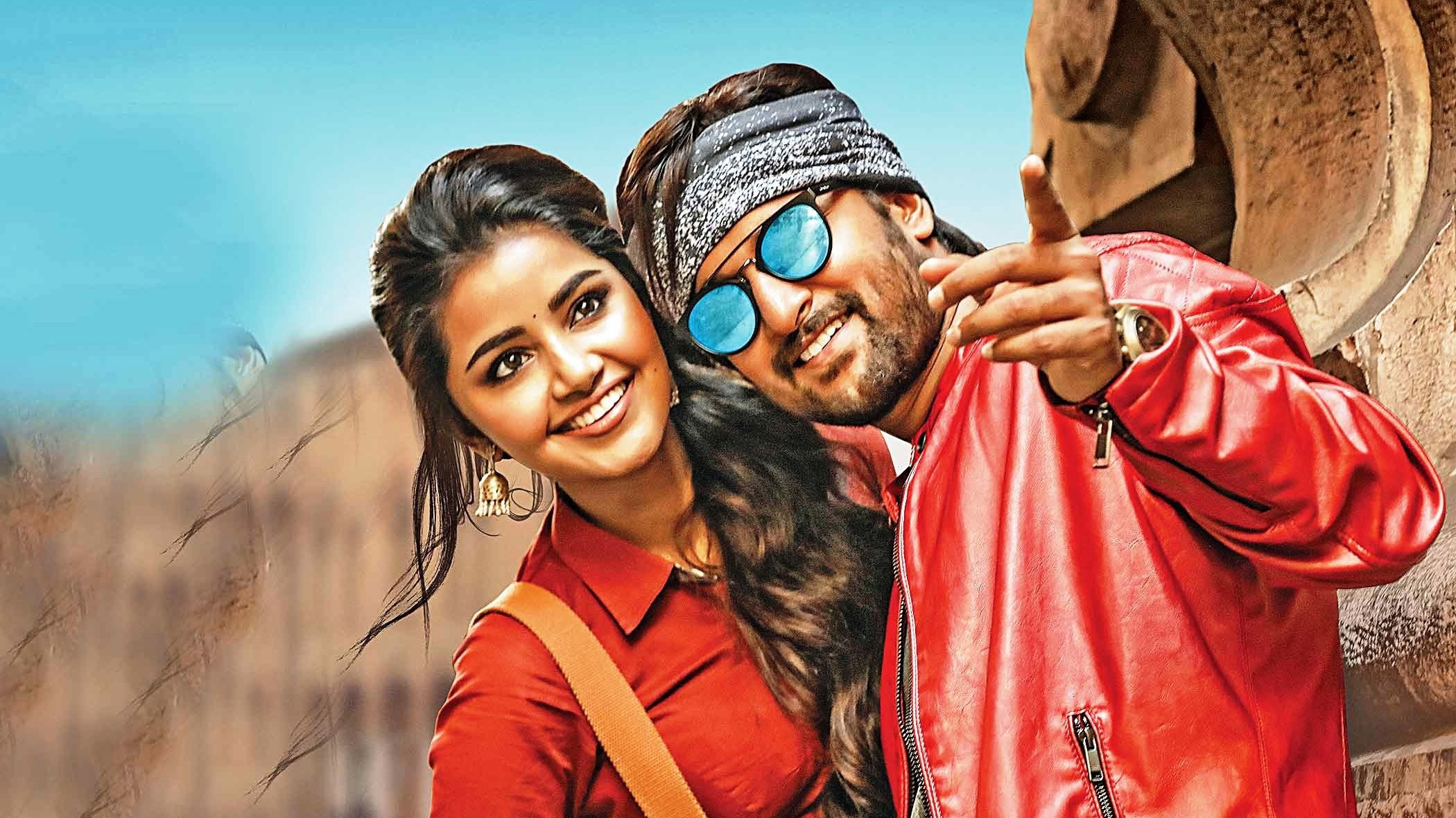 Backdrop for Krishnarjuna Yudham