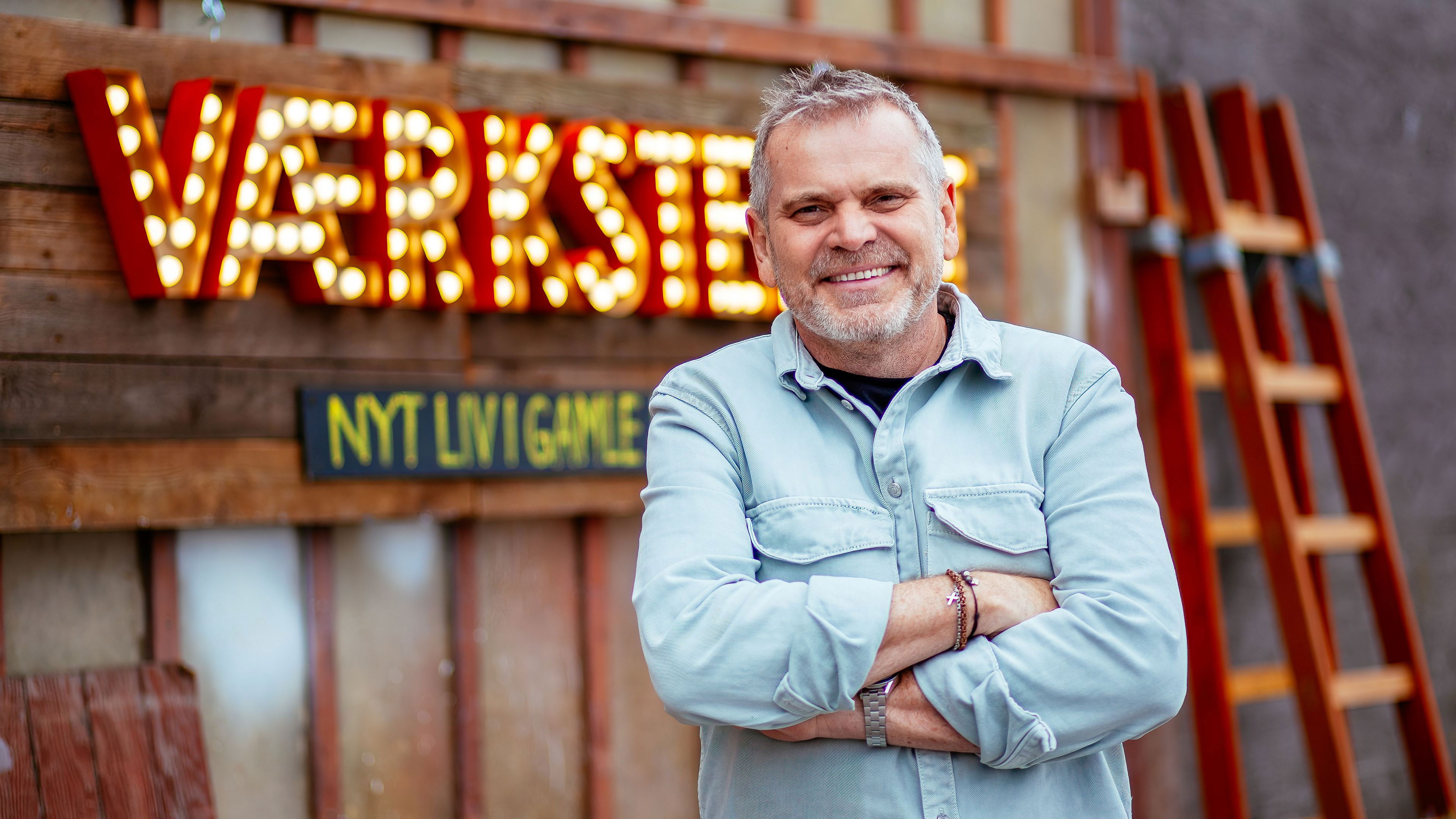 Backdrop for Værkstedet - Nyt liv i gamle minder