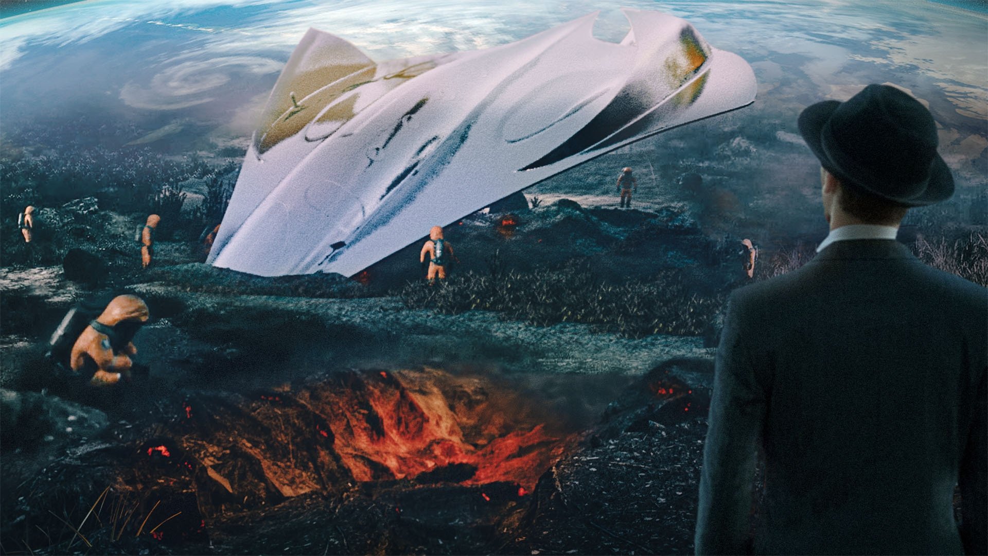 Backdrop for Accidental Truth: UFO Revelations