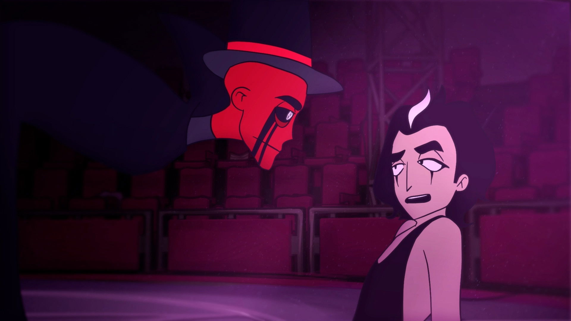 Backdrop for Inferno Circus