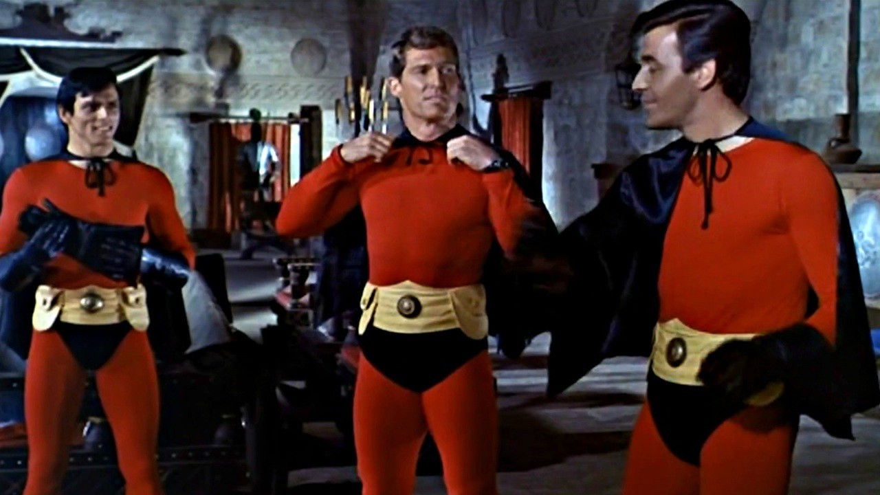 Backdrop for Supermen Against the Orient