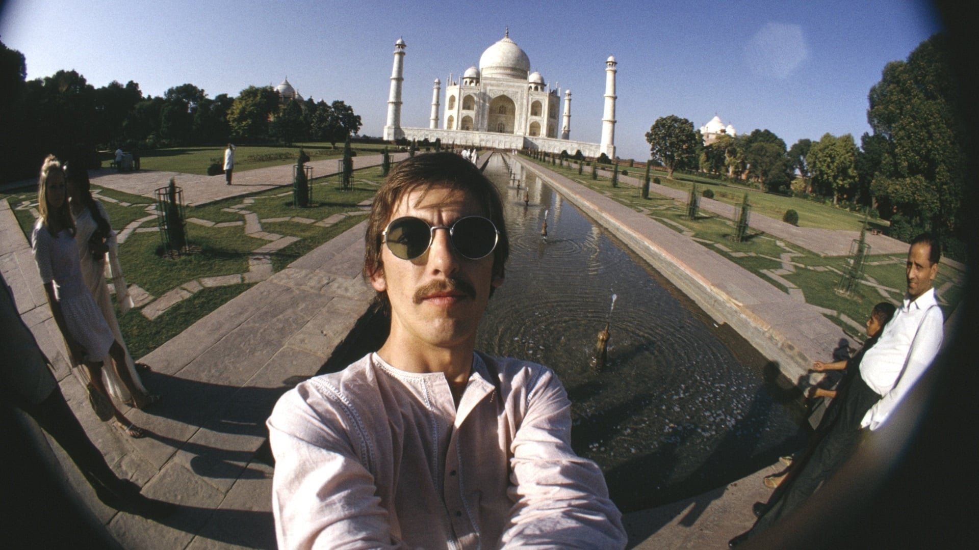 Backdrop for George Harrison: Living in the Material World