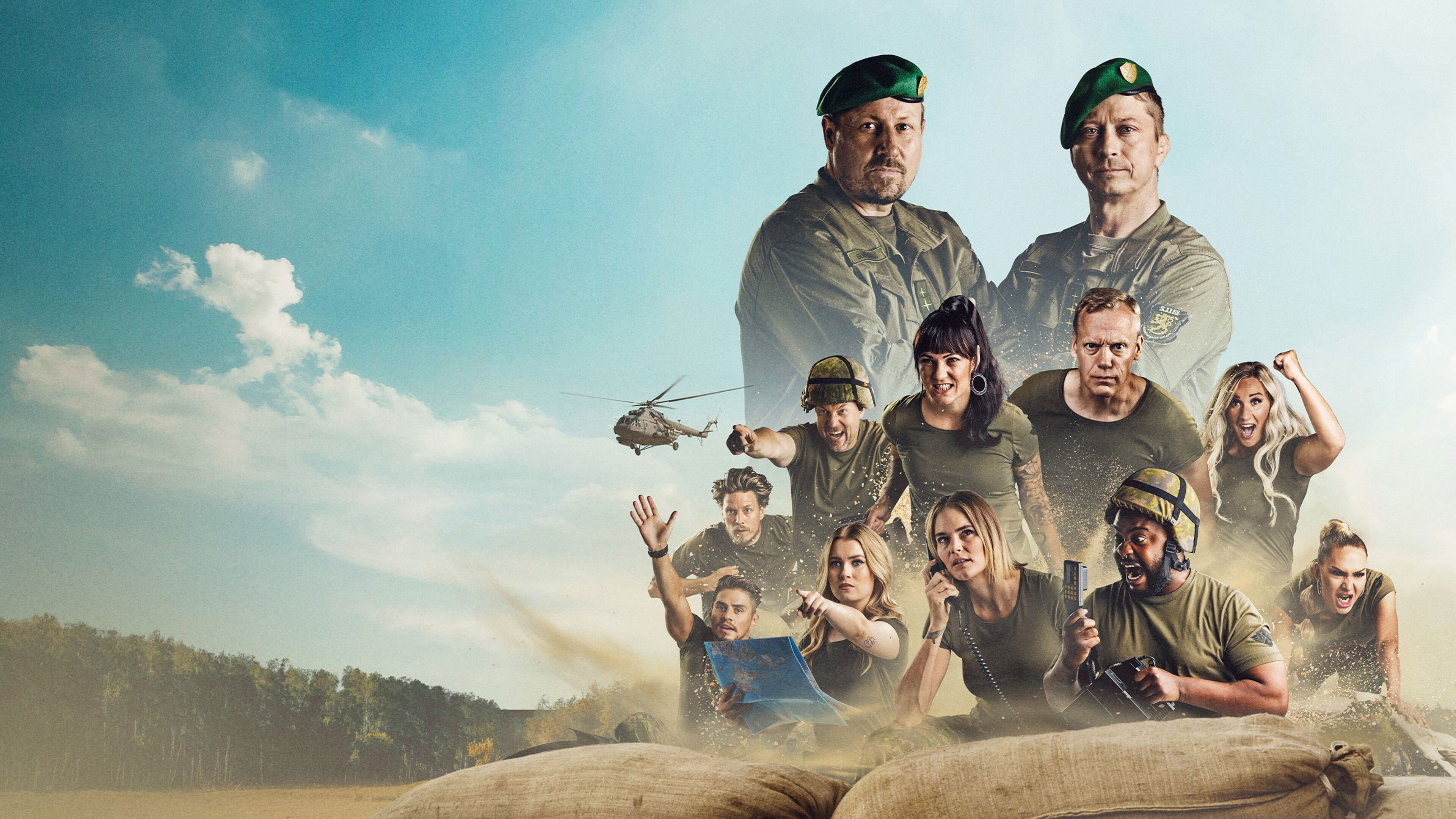 Backdrop for Komppania Ketonen & Gustafsberg