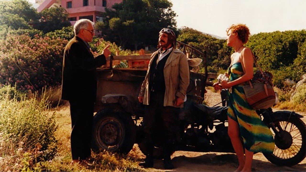 Backdrop for Pink Palace, Paradise Beach