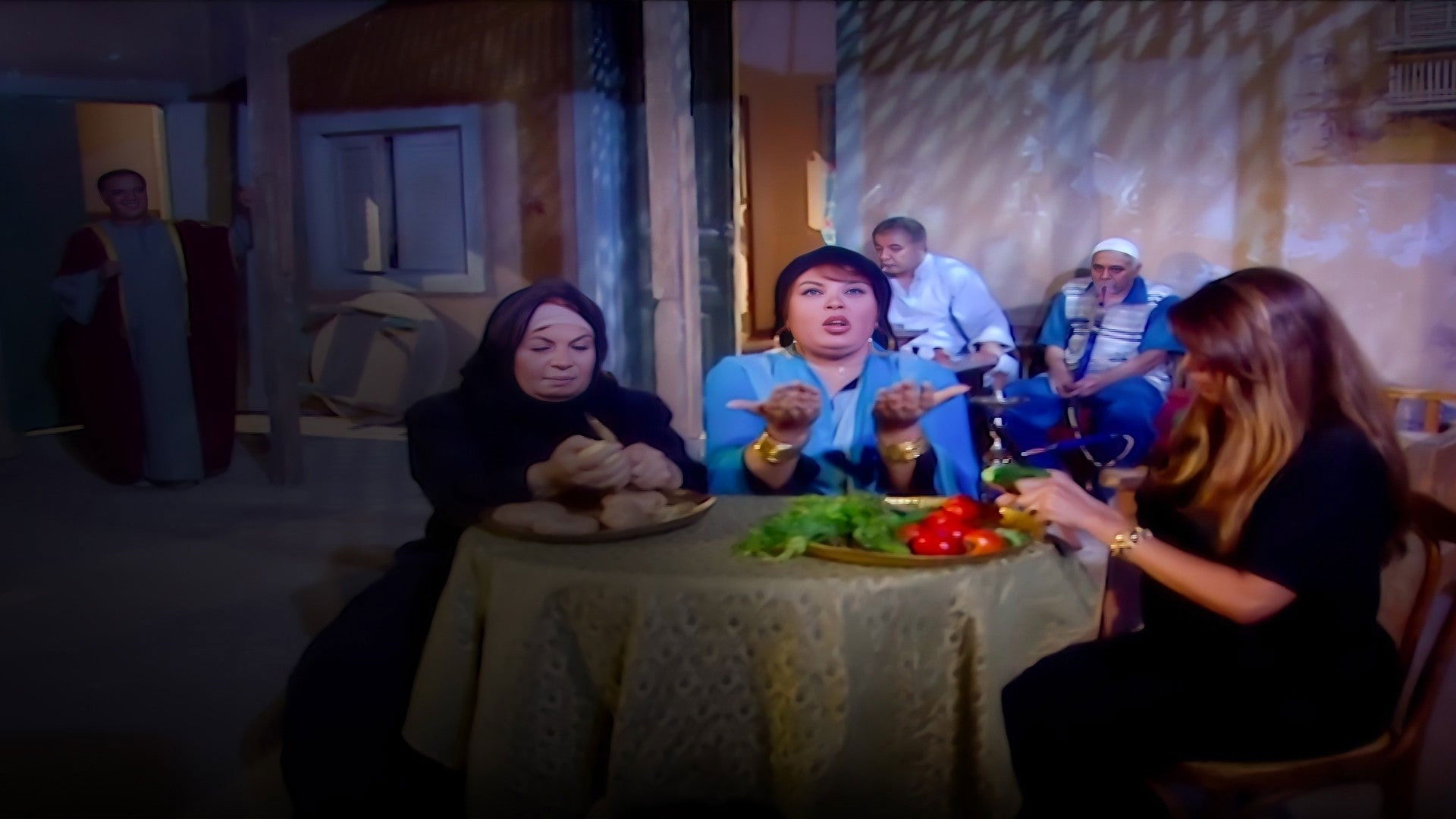 Backdrop for Souk Al-Khodaar