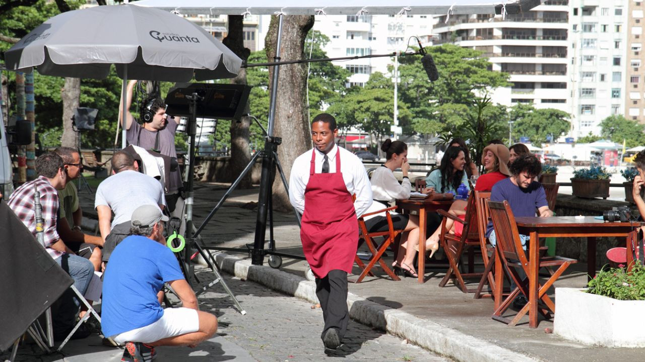 Backdrop for Cinzas e Café