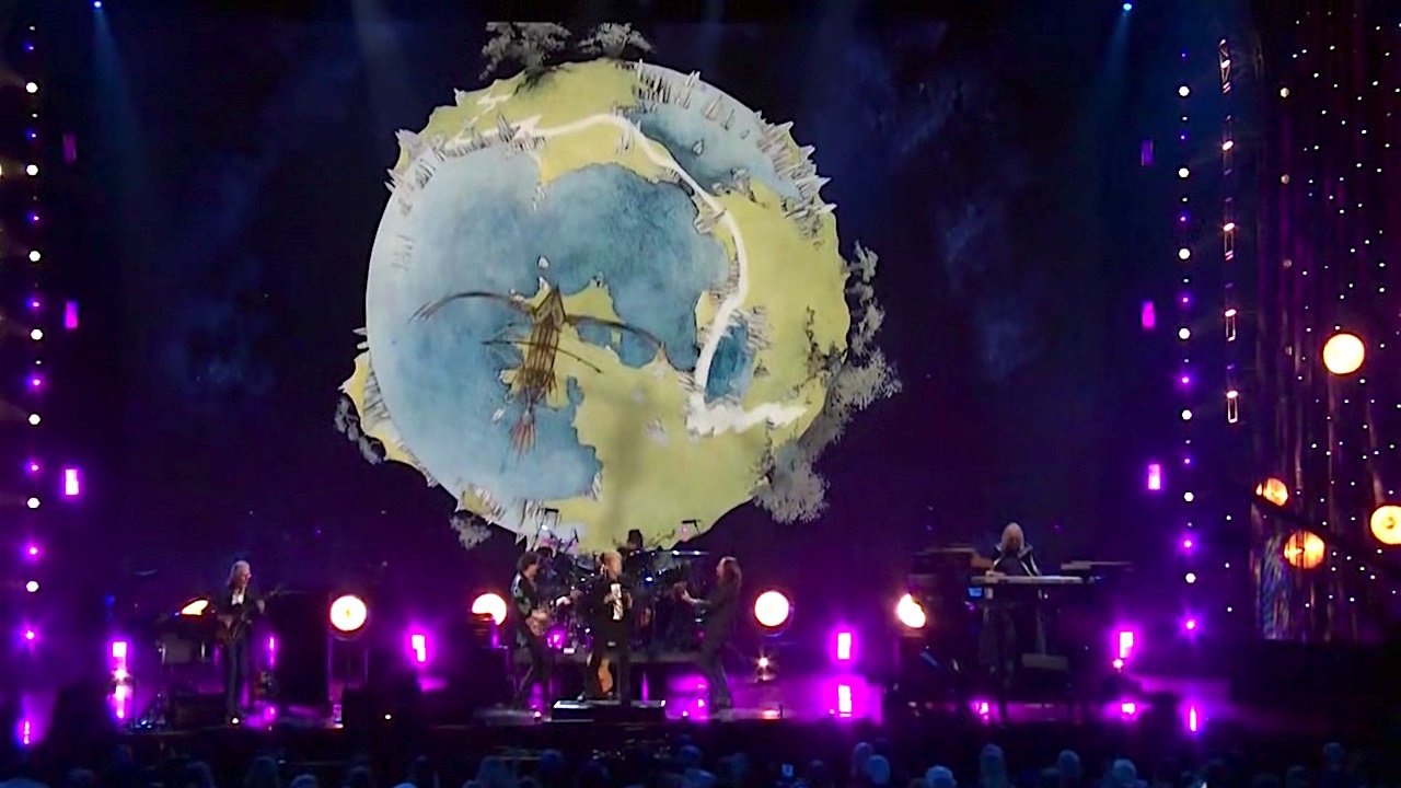 Backdrop for Rock and Roll Hall of Fame Induction Ceremony