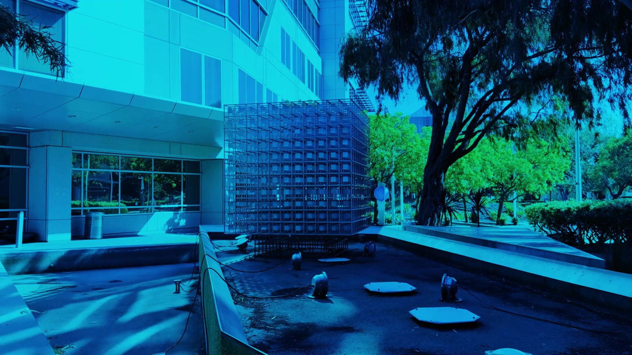 Backdrop for chronophobia