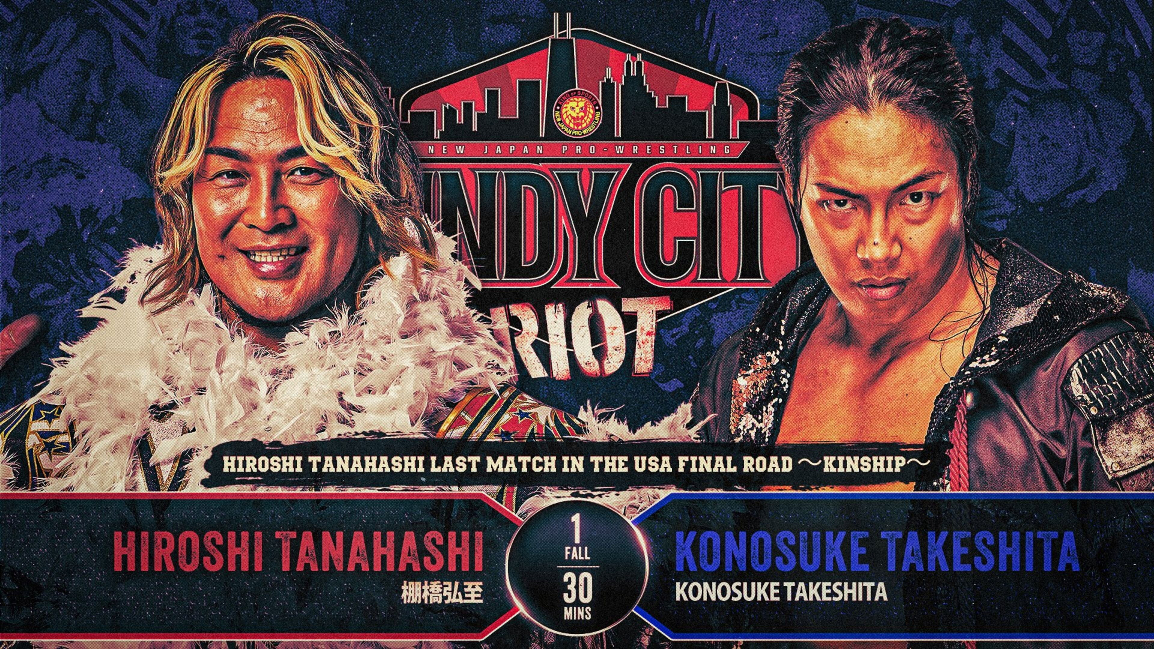 Backdrop for NJPW Windy City Riot 2025