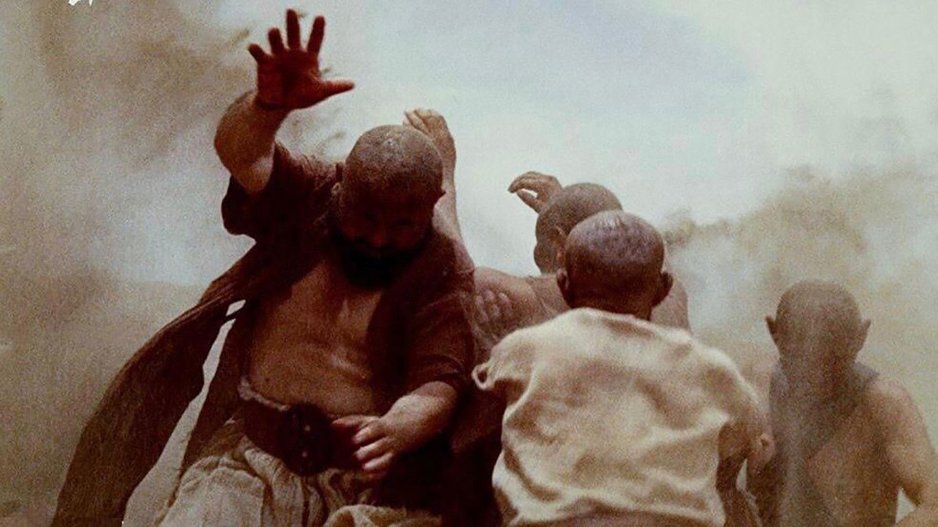 Backdrop for The Mongols