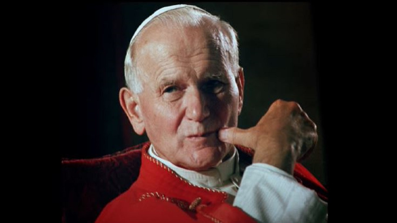 Backdrop for Witness to Hope: The Life of Karol Wojtyla, Pope John Paul II