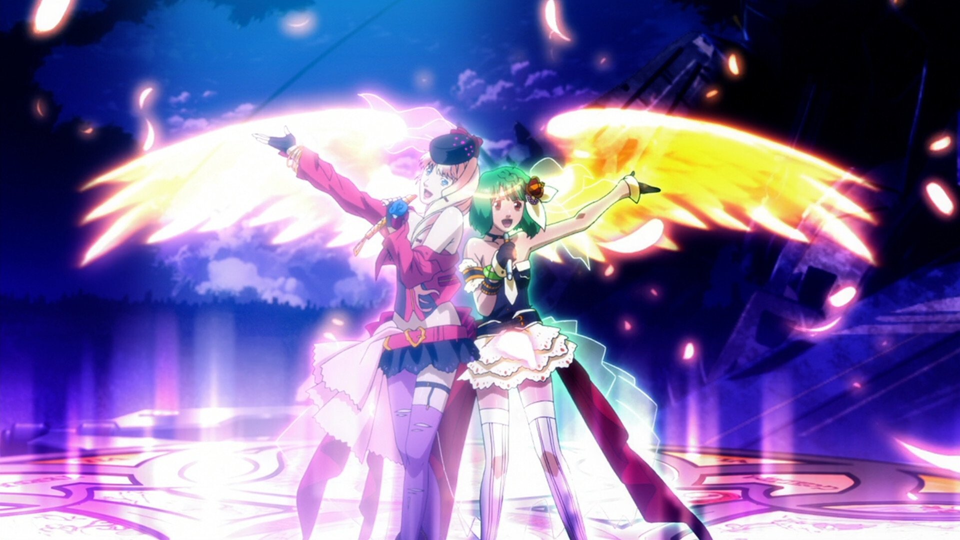 Backdrop for Macross Frontier: The Wings of Farewell