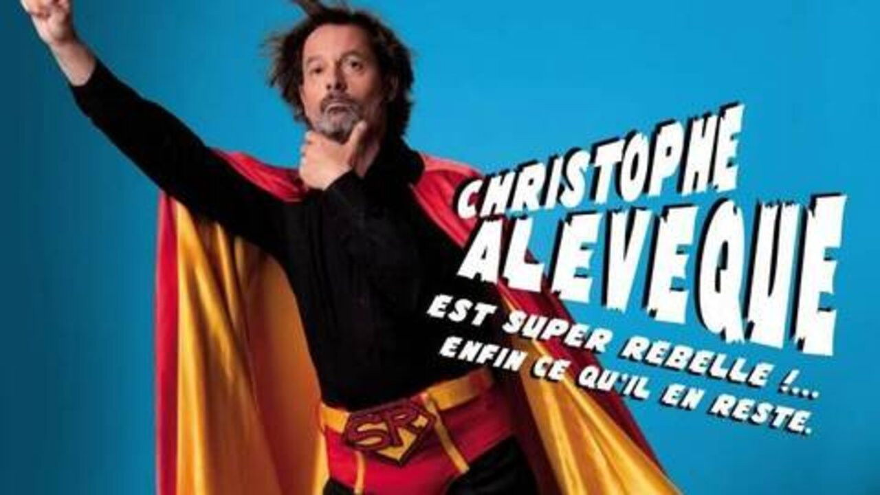 Backdrop for Christophe Alévêque est super rebelle !... enfin ce qu'il en reste !