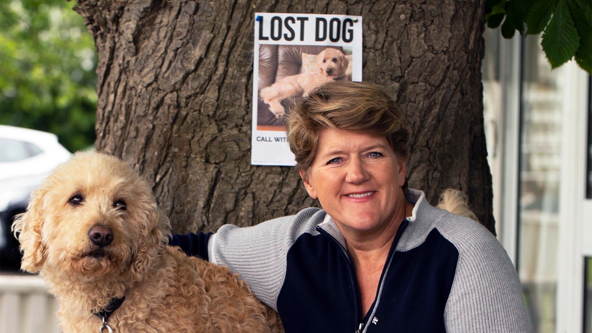 Backdrop for Lost Dog, Found Dog with Clare Balding