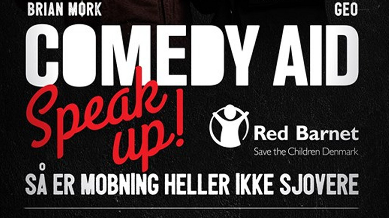 Backdrop for Comedy Aid 2015