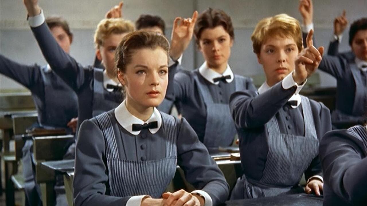 Backdrop for Girls in Uniform