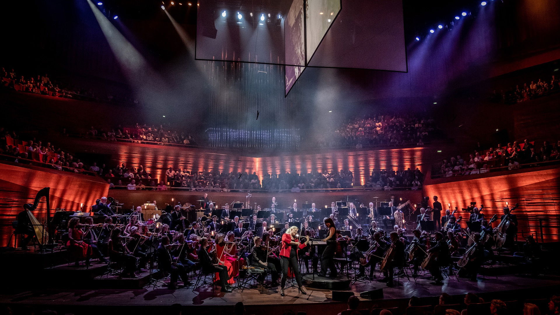 Backdrop for Murder at the Symphony