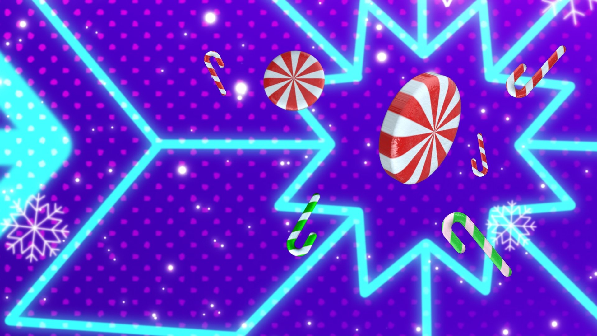 Backdrop for Disney Channel Holiday House Party