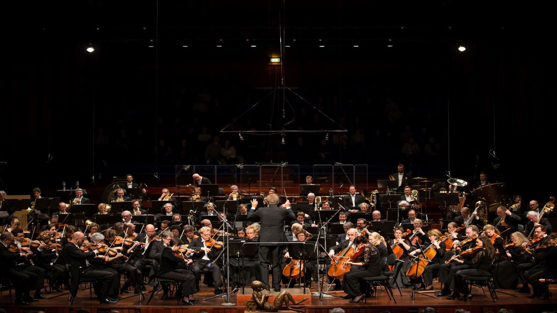 Backdrop for Oslo Philharmonic Orchestra: Sibelius