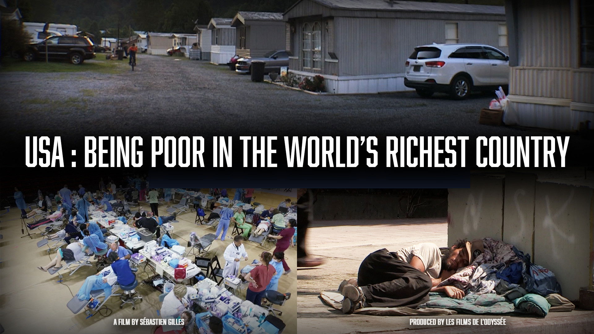 Backdrop for USA: Being Poor in the World's Richest Country