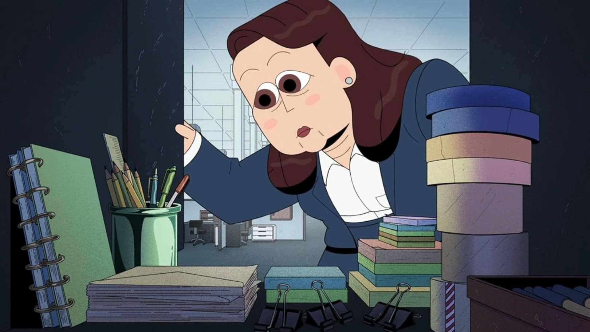 Backdrop for Carol & the End of the World