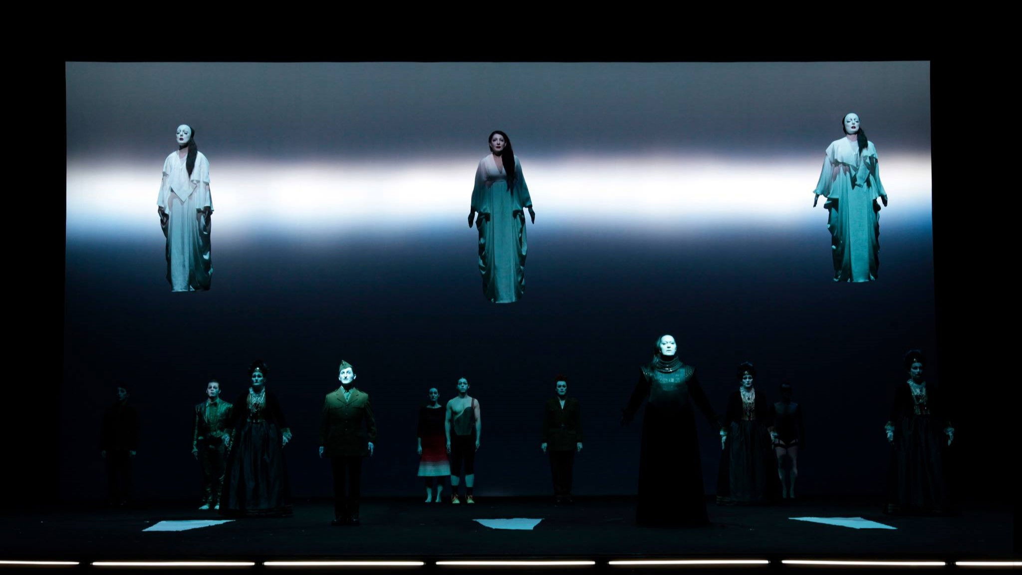 Backdrop for Robert Wilson: The Beauty of the Mysterious