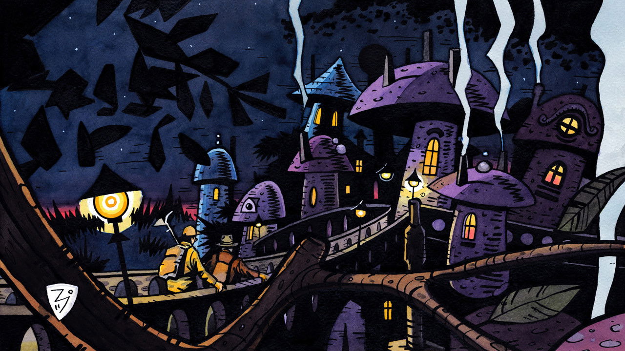 Backdrop for Na houby