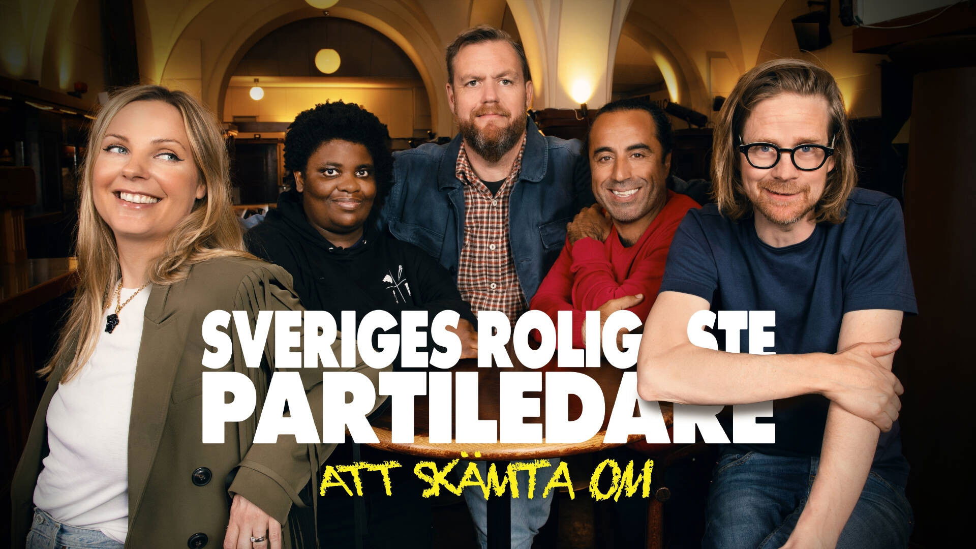 Backdrop for Sveriges roligaste partiledare