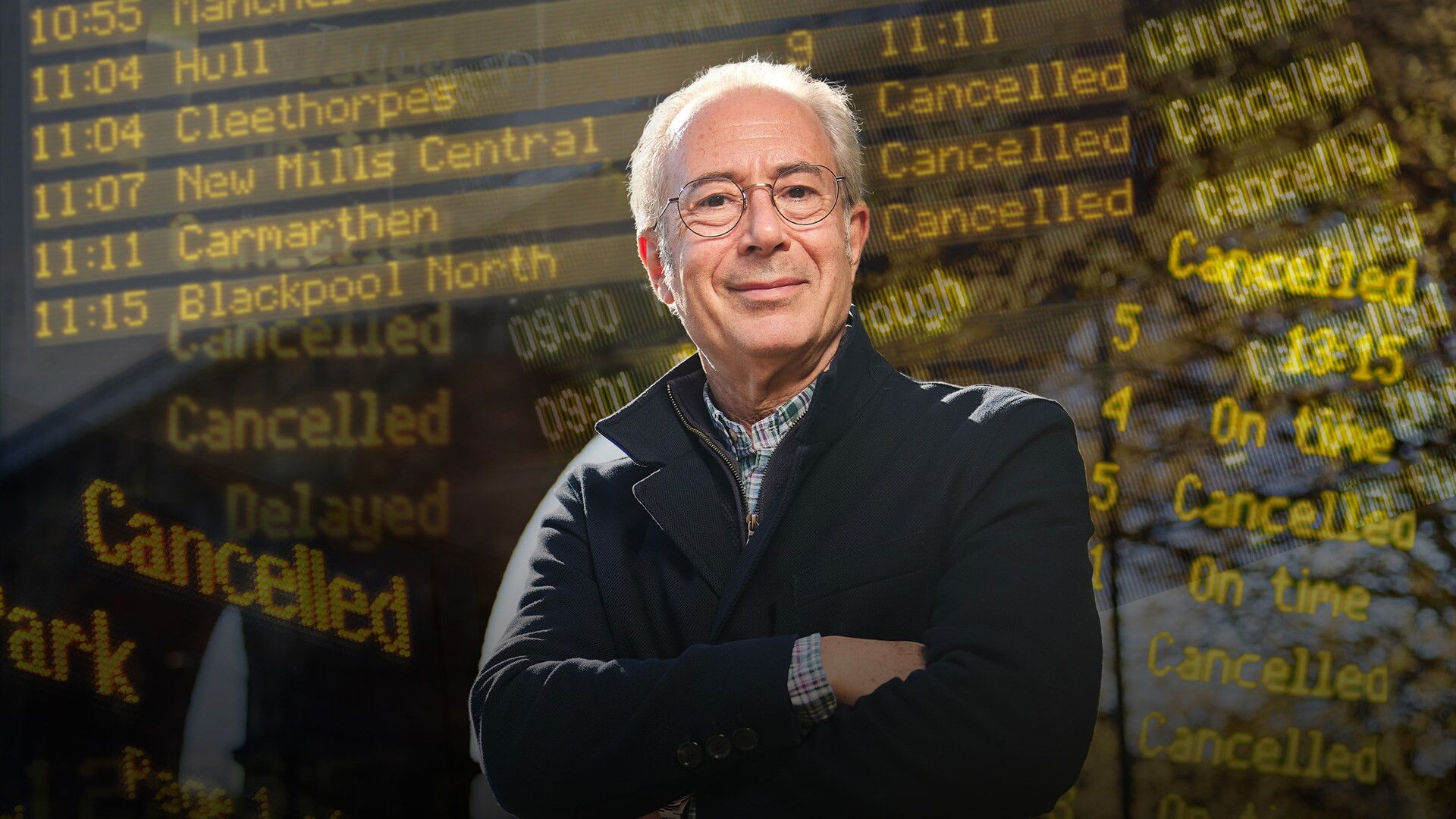 Backdrop for Ben Elton: The Great Railway Disaster