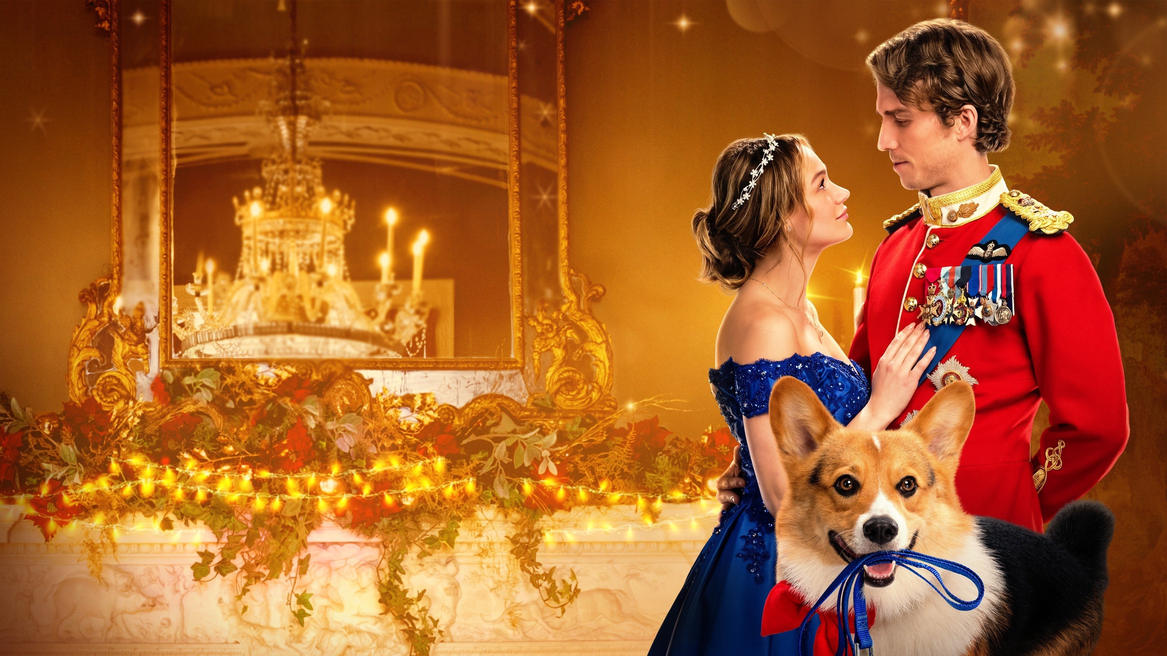 Backdrop for A Royal Corgi Christmas