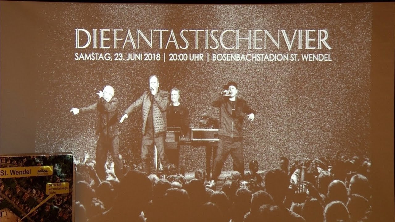 Backdrop for Die Fantastischen Vier - Captain Fantastic Tour - Live in St. Wendel
