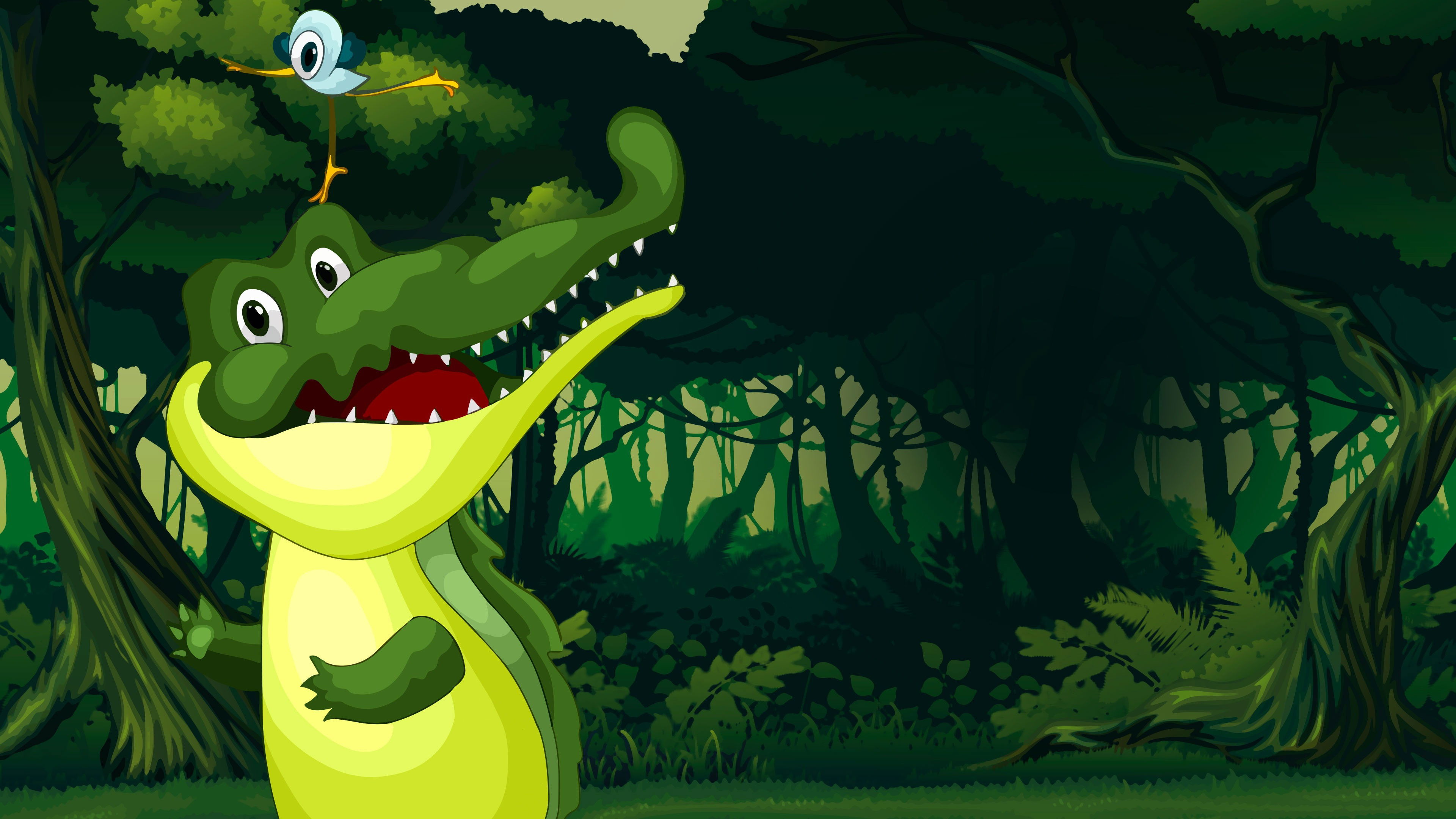 Backdrop for Tari the Bird