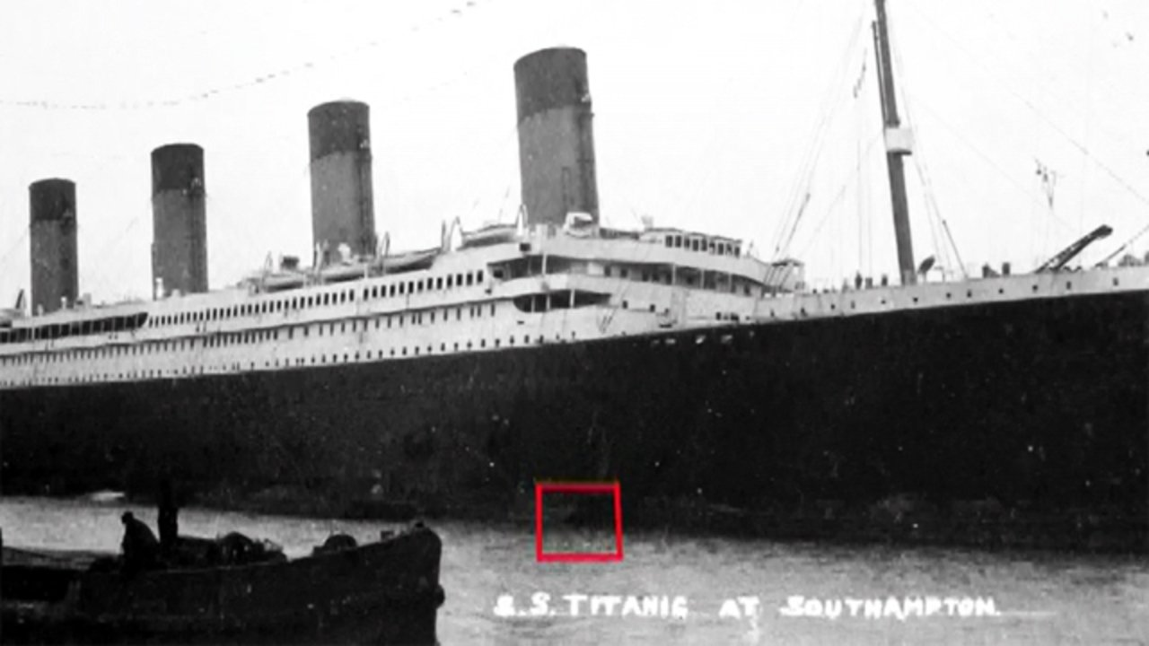 Backdrop for Titanic's Fatal Fire