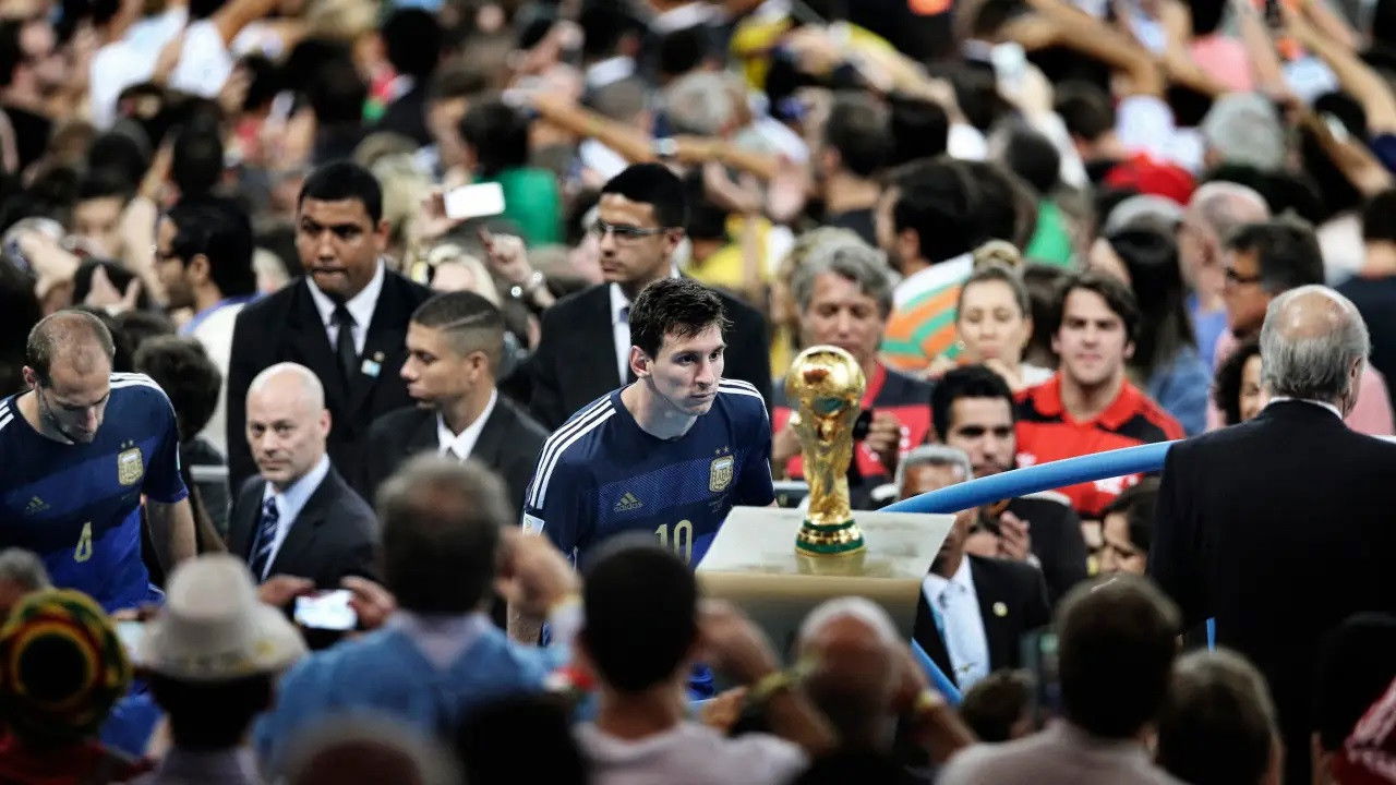 Backdrop for Lionel Messi - The Drama of Argentina