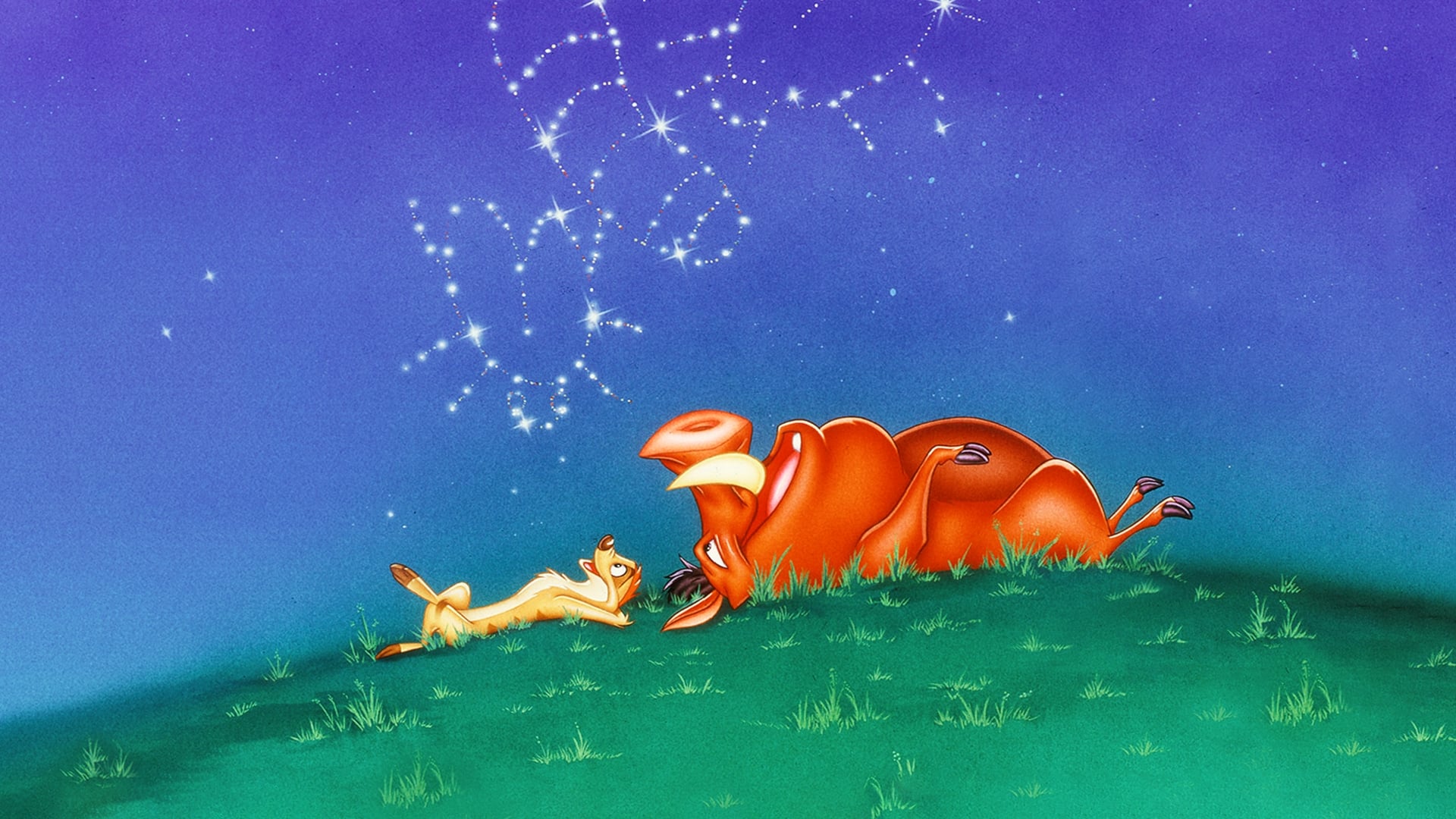 Backdrop for Timon and Pumbaa