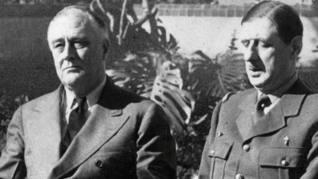 Backdrop for ONU : la bataille de De Gaulle, 1944-1945