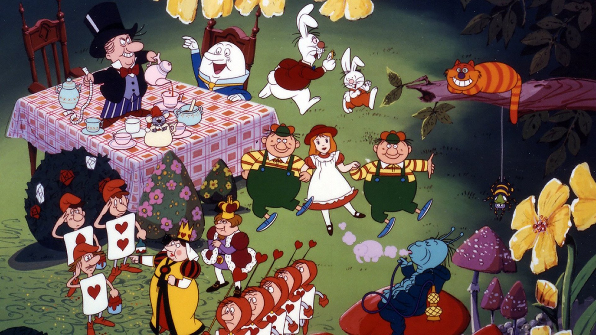 Backdrop for Alice in Wonderland