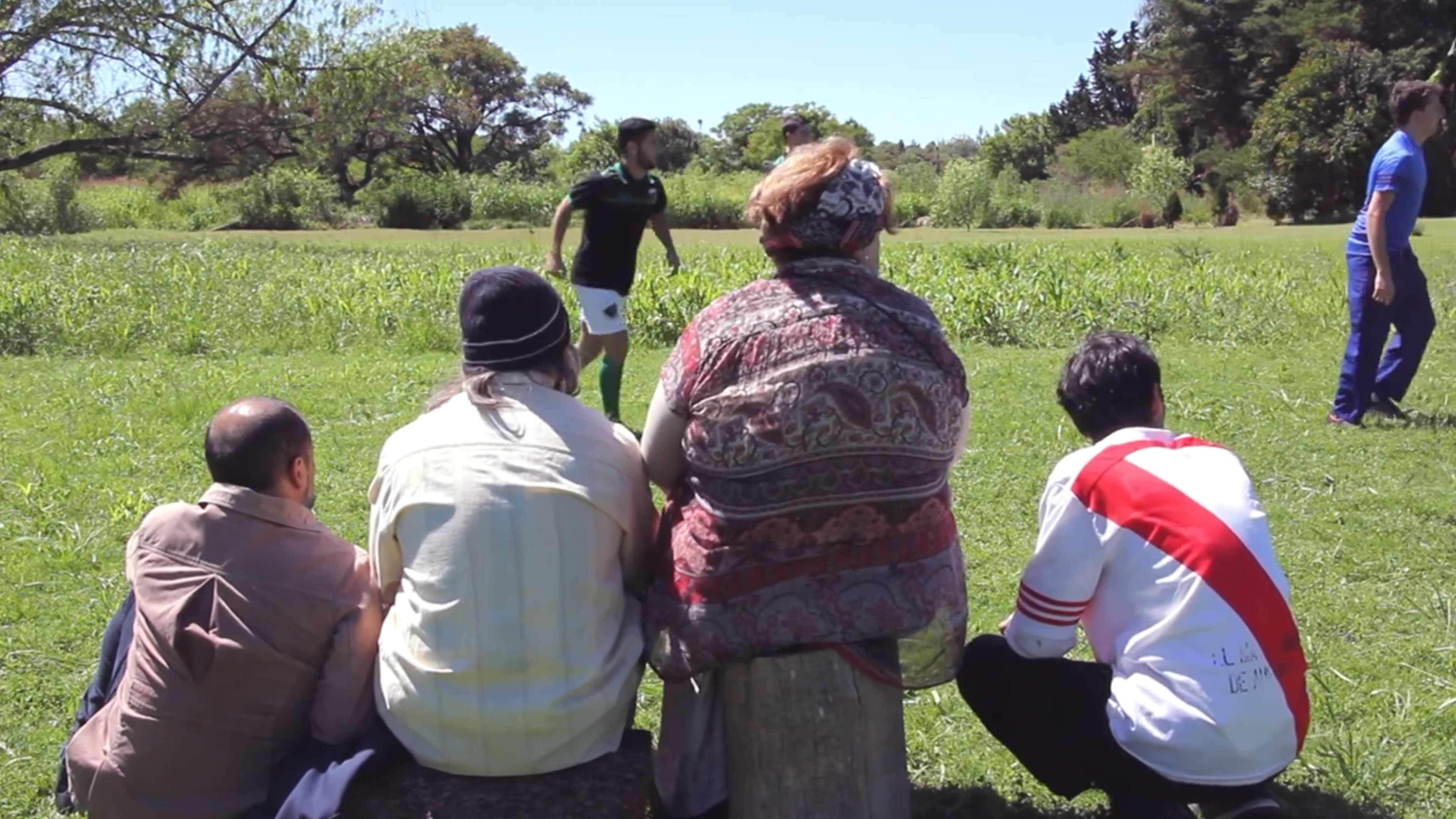 Backdrop for La huida