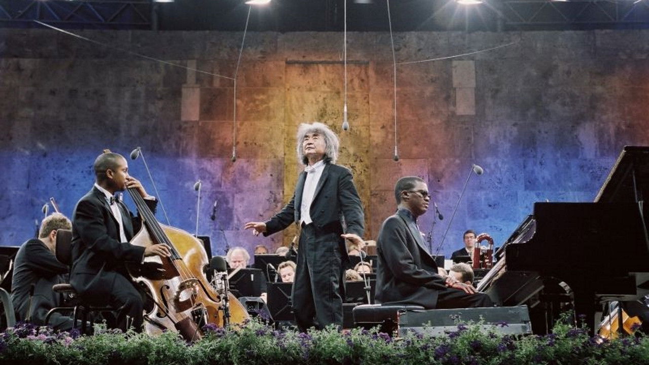 Backdrop for Waldbühne 2003: A Gershwin Night