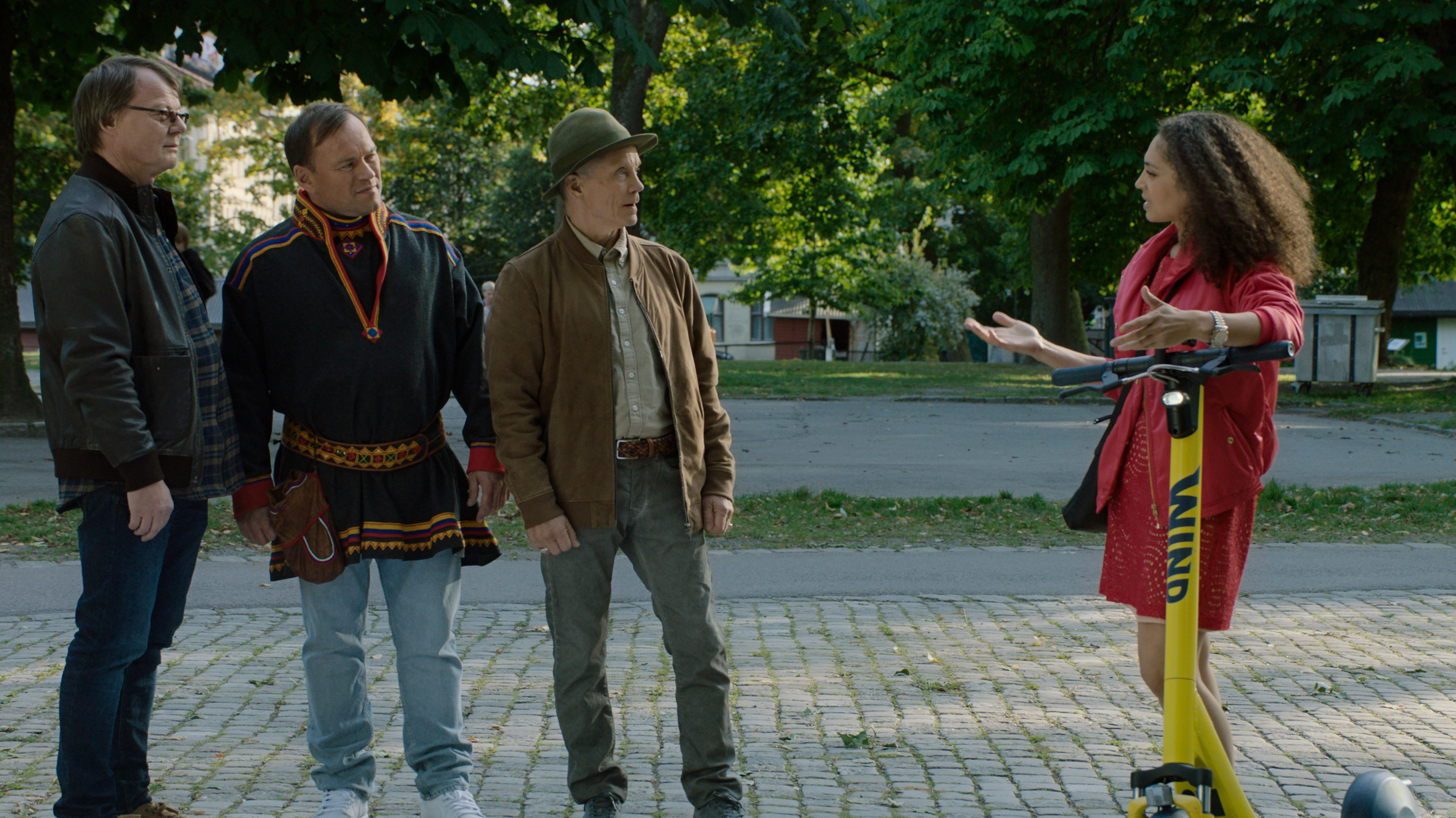 Backdrop for Indigenous Police