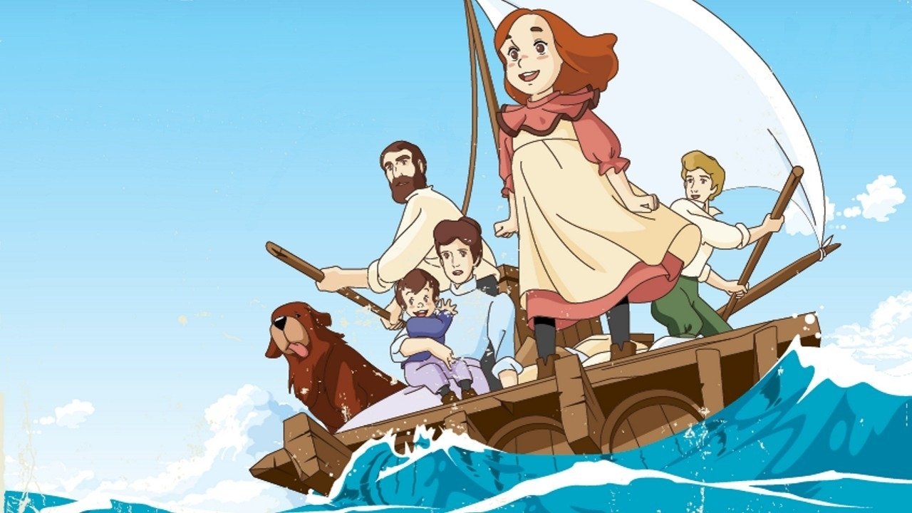 Backdrop for The Swiss Family Robinson: Flone of the Mysterious Island