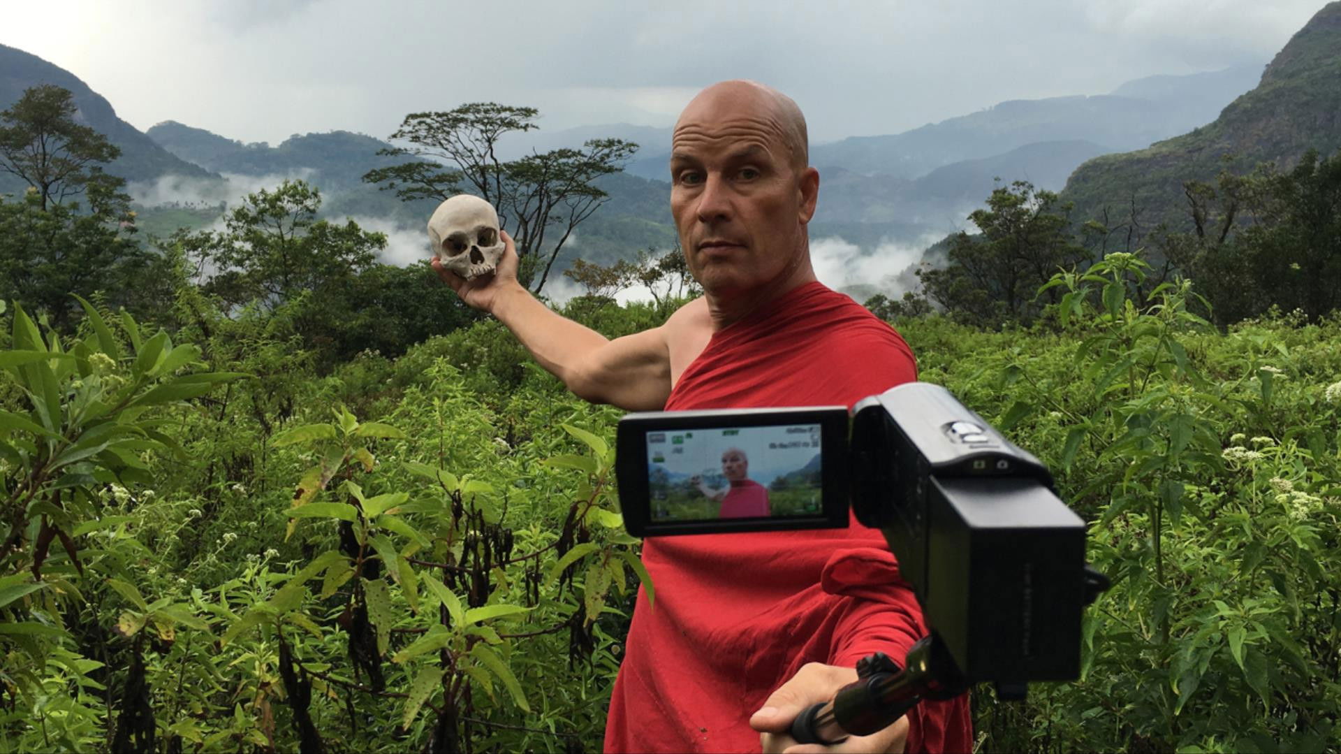 Backdrop for The monk